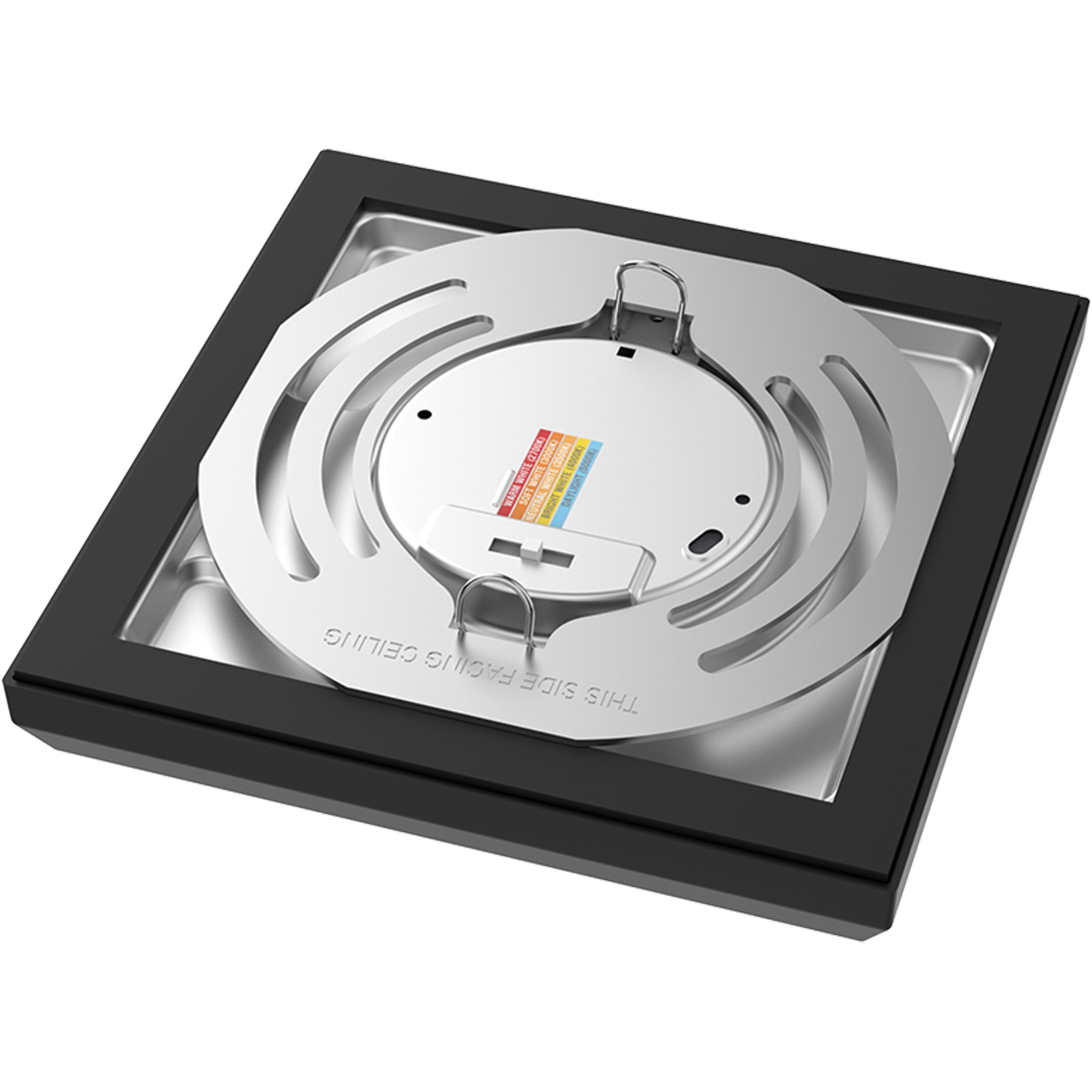 Blink LED 5 inch Black Edge Lit Ceiling Light