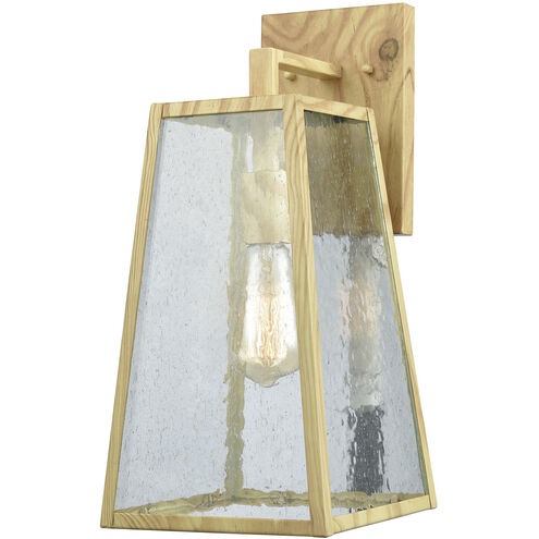 Meditterano 1 Light 16 inch Brown Outdoor Wall Sconce