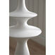 AERIN Lakmos 31 inch 100 watt Plaster White Table Lamp Portable Light, Large