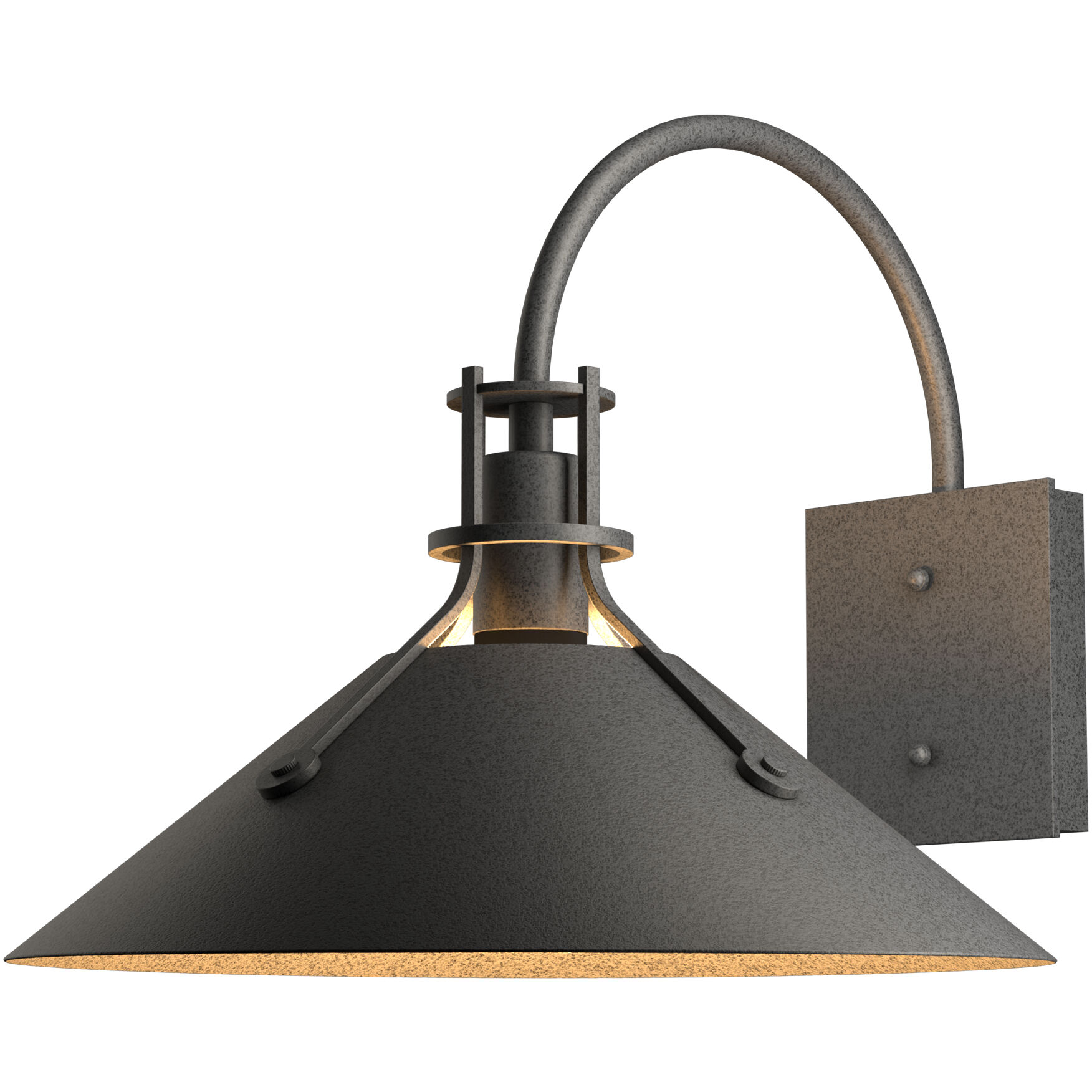 Henry 1 Light 12.8 inch Coastal Natural Iron Outdoor Sconce, Large