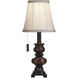 Trieste 18 inch 40.00 watt Brown Marbling Table Lamp Portable Light