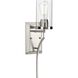 Lassiter 1 Light 5 inch Brushed Nickel Wall Bracket Wall Light