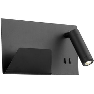Dorchester LED 11 inch Black Wall Sconce Wall Light
