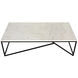 Molimo 64 X 32 inch Matte Black Coffee Table