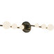 Juniper LED 28.63 inch Black Bath Vanity Light Wall Light