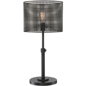 Hamilton 29 inch 60.00 watt Black Table Lamp Portable Light