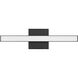 Trim LED 18 inch Flat Black Vanity Light Wall Light