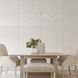 Morae Linear Pendant Ceiling Light in Brushed Nickel, dweLED