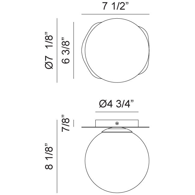 Razz 1 Light 7.13 inch Aged Gold Brass Flush Mount Ceiling Light