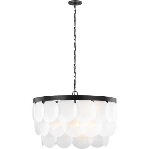 Sean Lavin Mellita 8 Light 30 inch Midnight Black Pendant Ceiling Light