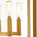 Bryant 6 Light 23.5 inch Satin Brass Pendant Ceiling Light