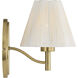 Rosa 1 Light 7.5 inch Noble Brass Wall Sconce Wall Light