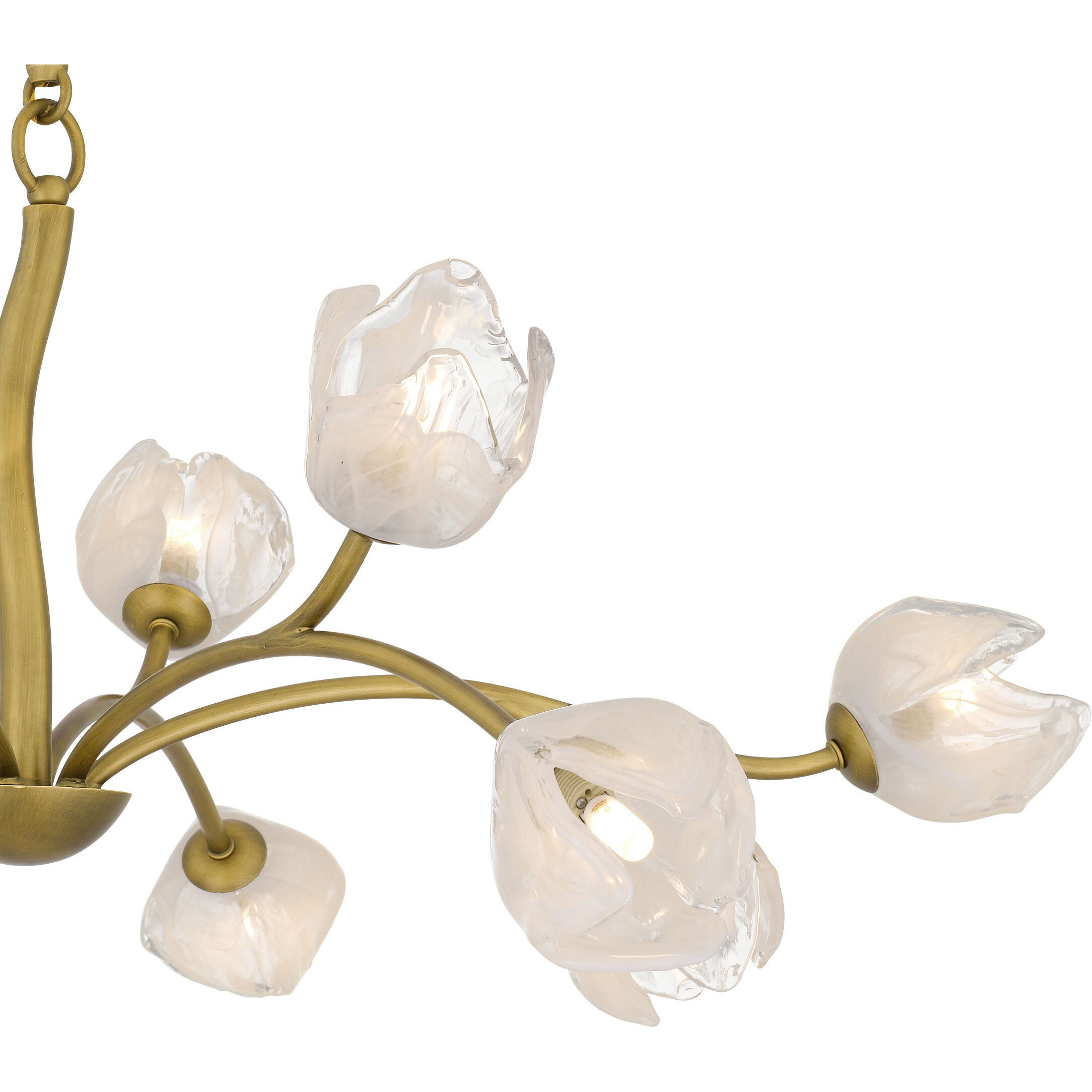 Walker 12 Light 40 inch Vintage Brass Chandelier Ceiling Light