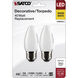 Lumos LED Medium 4 watt 120 2700K LED Filament, LED Filament