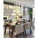 Weston 6 Light 32 inch Chrome Pendant Ceiling Light