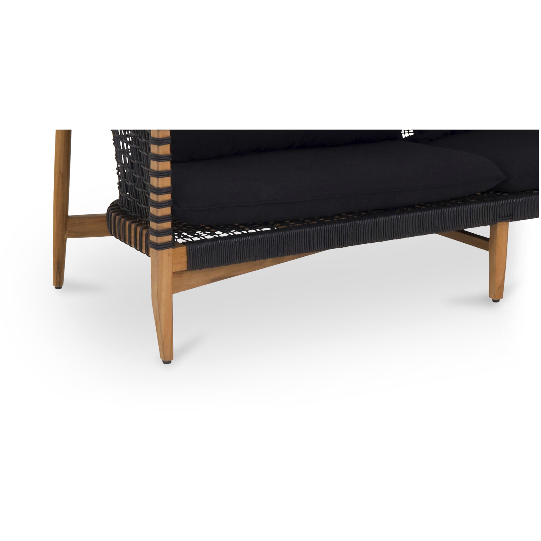 Kuna Black Outdoor Sofa