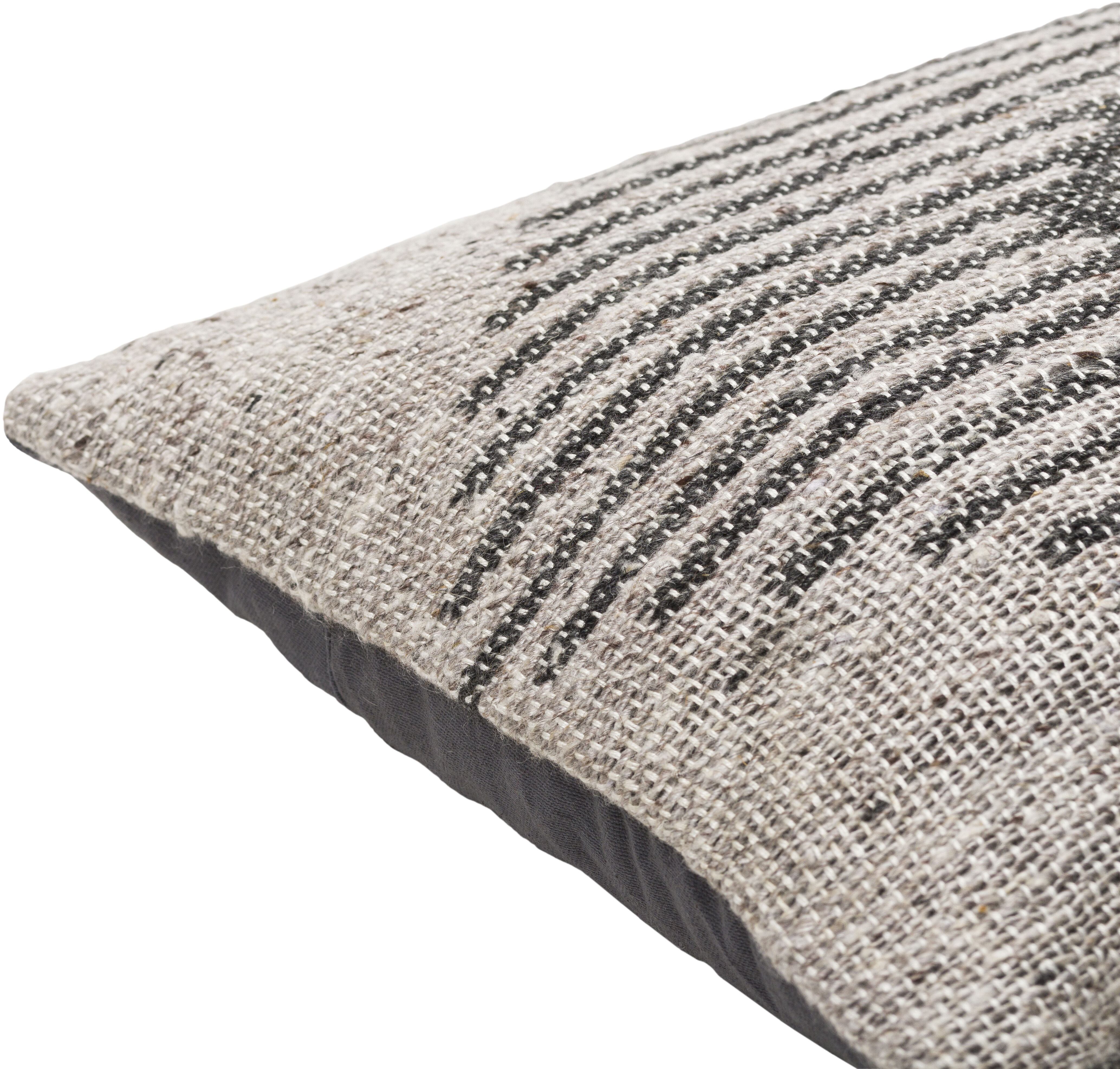 Lewis 20 inch Charcoal Pillow Kit in 20 x 20, Square