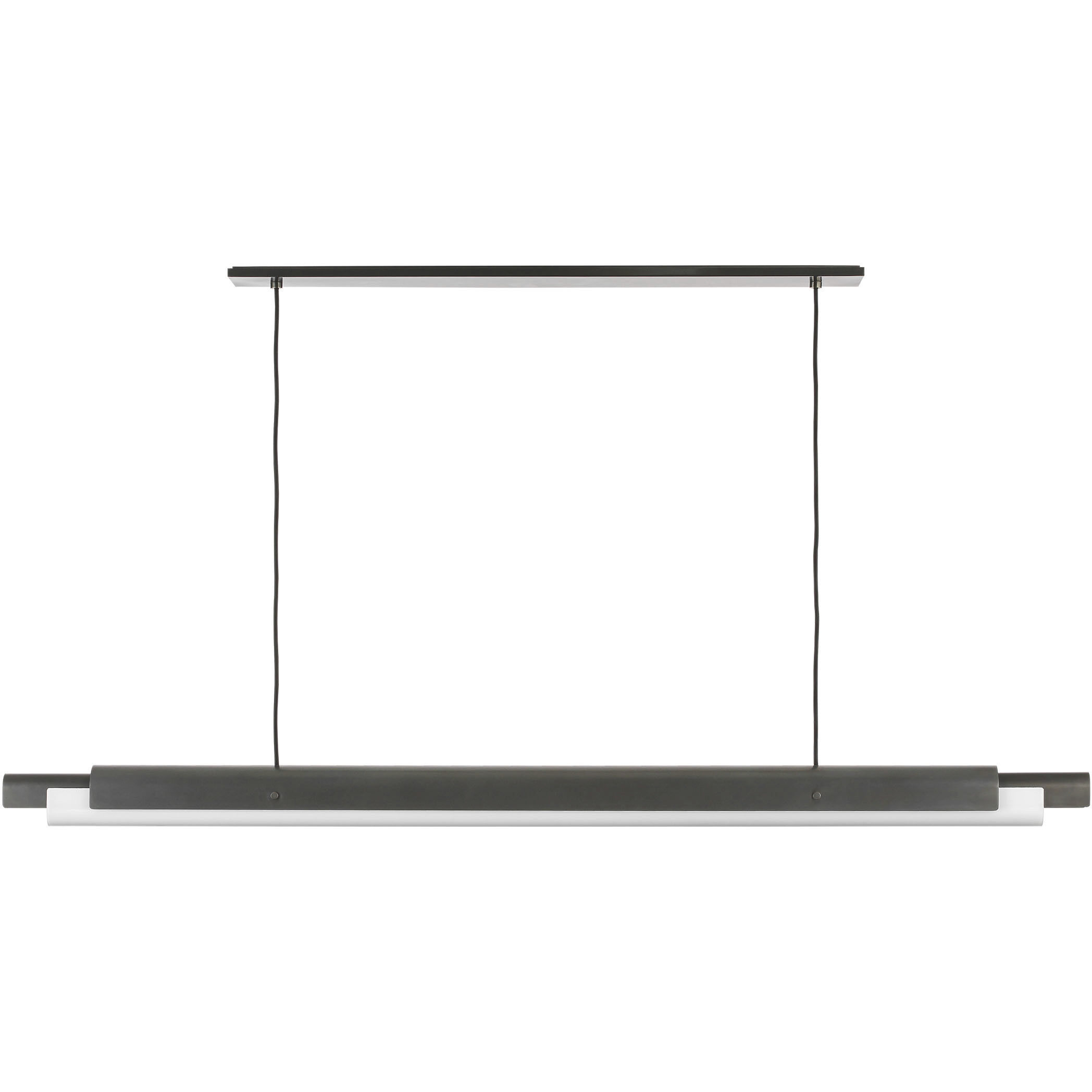 Avroko Ambrose Linear Chandelier Ceiling Light in Bronze