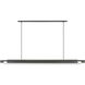 Avroko Ambrose Linear Chandelier Ceiling Light in Bronze