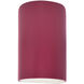 Ambiance 1 Light 5.75 inch Cerise ADA Wall Sconce Wall Light in Incandescent, Ceriseá