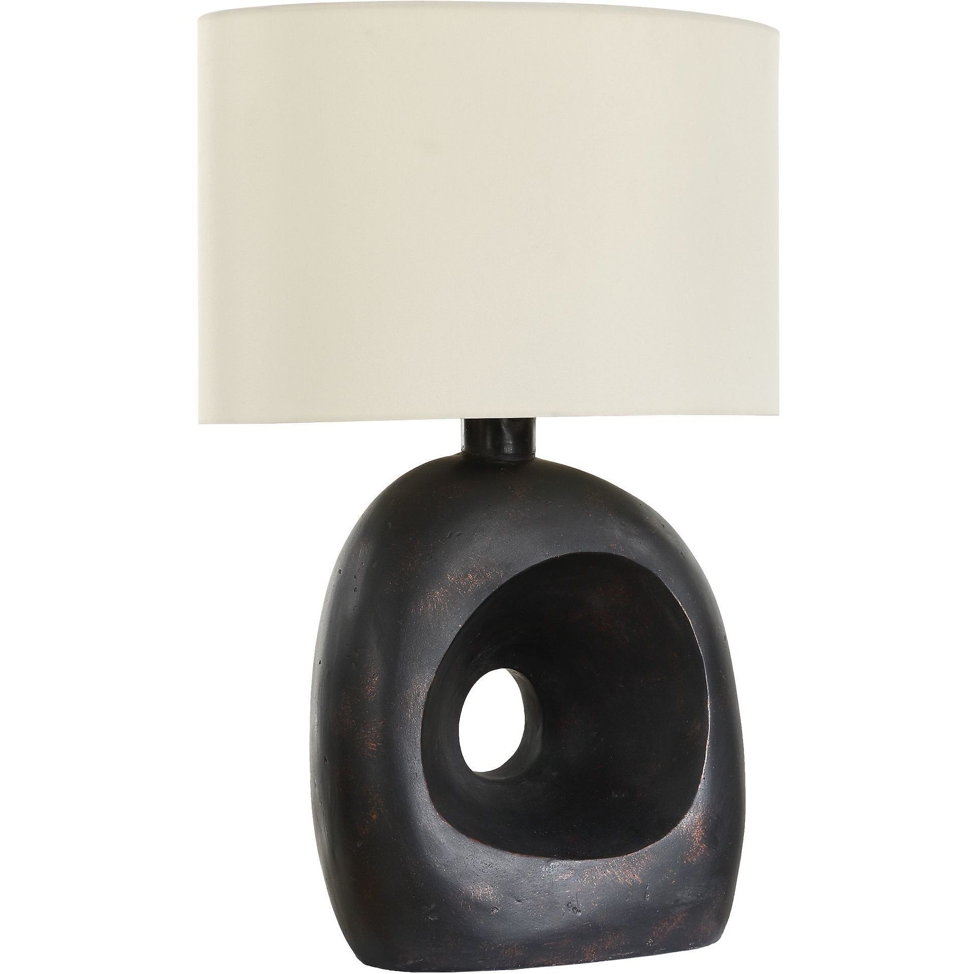 Peephole 26 inch 150.00 watt Dark Bronze Outdoor Table Lamp