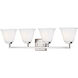 Ellis Harper 4 Light 32.5 inch Brushed Nickel Bath Vanity Wall Sconce Wall Light