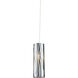 Chromia 1 Light 4 inch Polished Chrome Mini Pendant Ceiling Light
