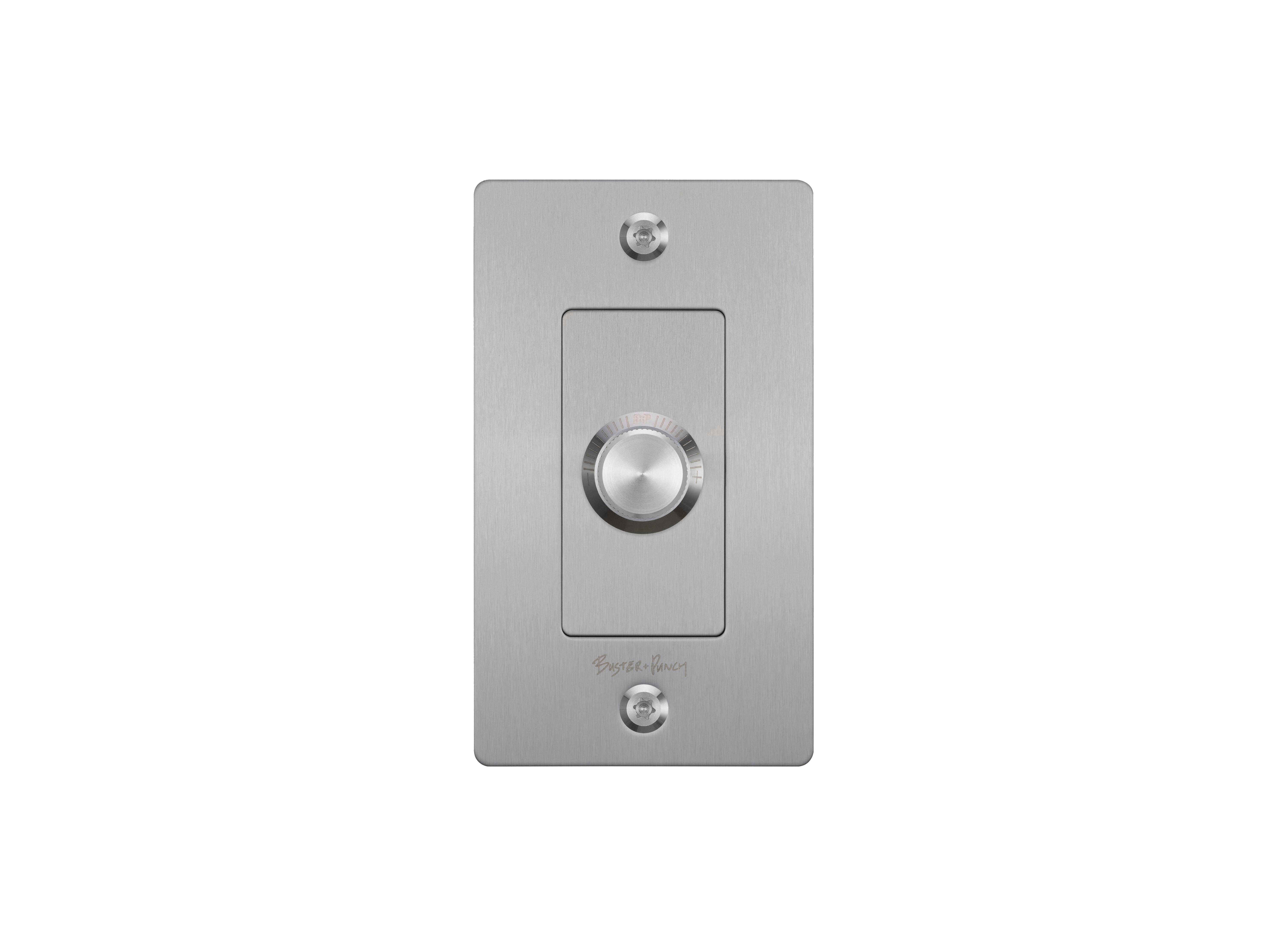 1G 100-120 Steel Dimmer Switch, LED