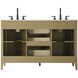 Millie 54 X 35 inch Honey Brown Bathroom Vanity Cabinet