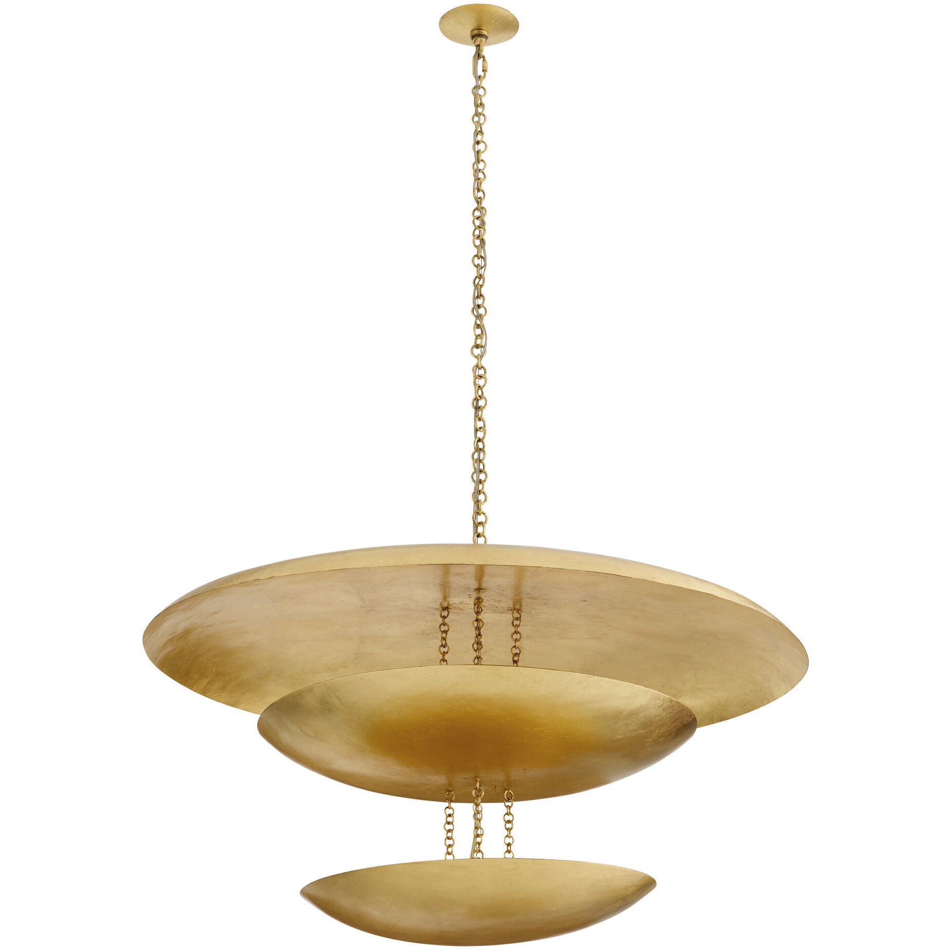 Florko 6 Light 42 inch Gold Leaf Grand Chandelier Ceiling Light