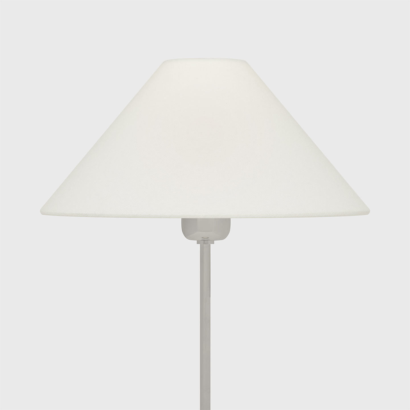 J. Randall Powers Hackney 31.75 inch 40.00 watt Polished Nickel Buffet Lamp Portable Light in Linen