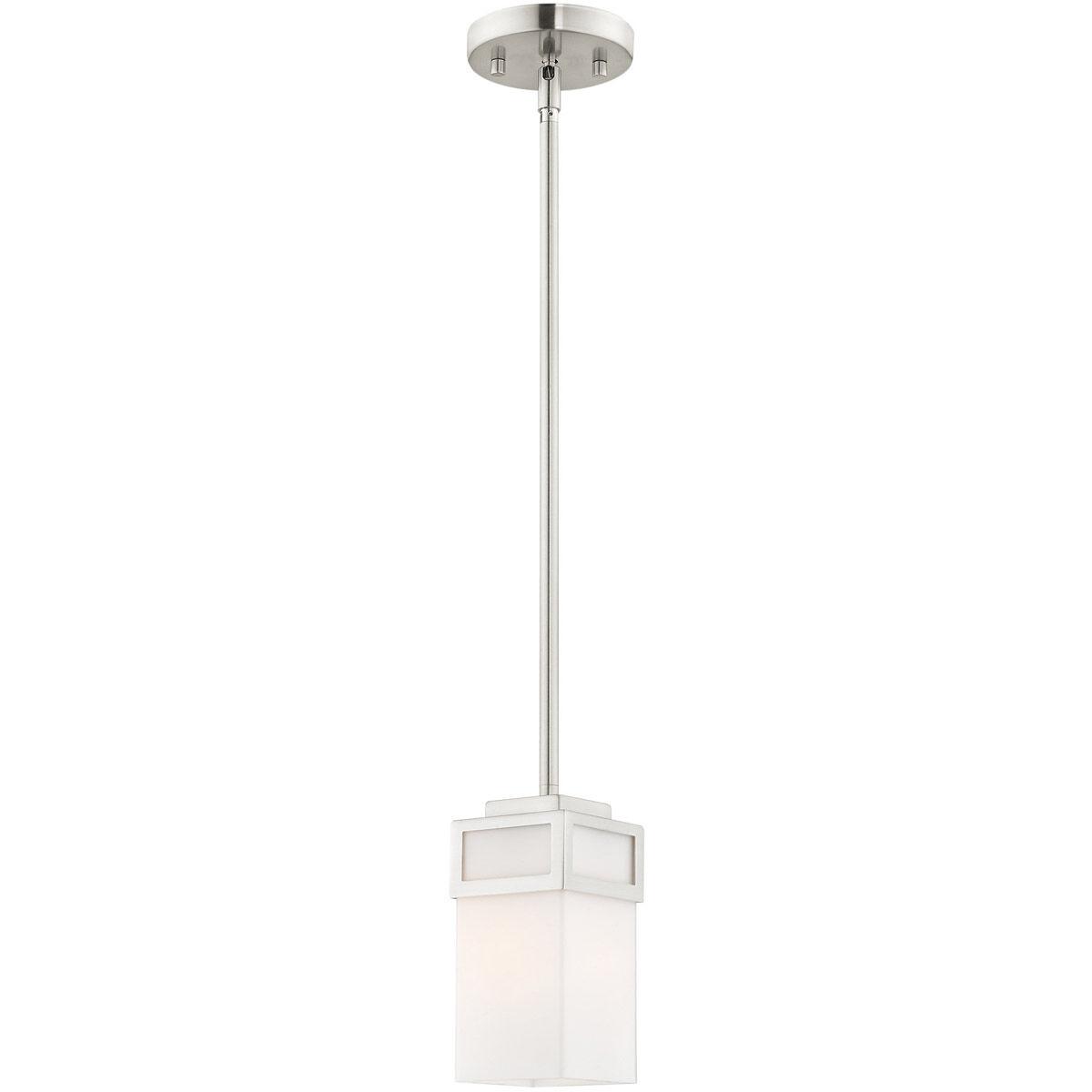 Harding 1 Light 4.5 inch Brushed Nickel Mini Pendant Ceiling Light