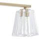 Valentin 3 Light 24 inch Champagne Gold Vanity Light Wall Light
