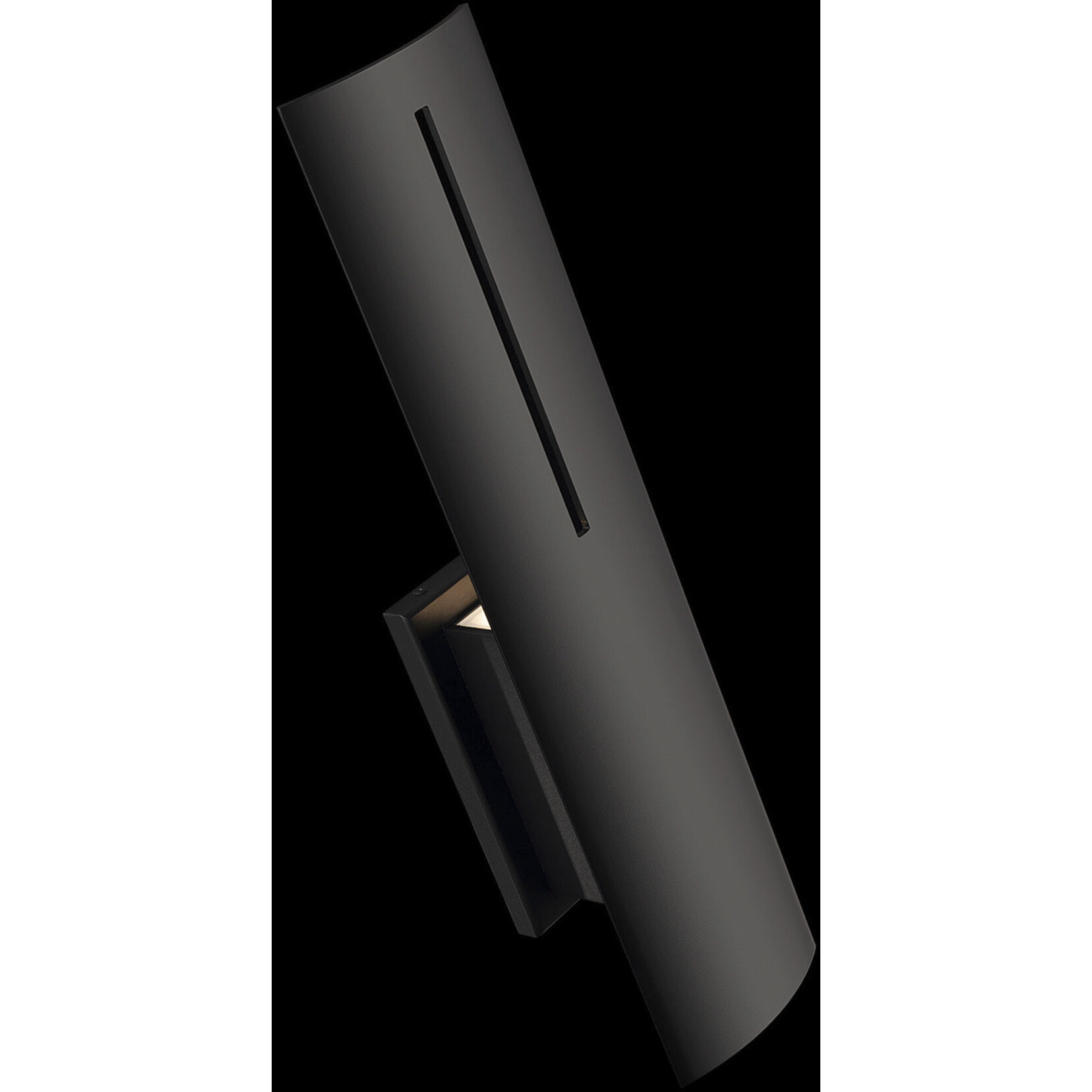 Aegis 1 Light 20 inch Black Outdoor Wall Light in 3500K