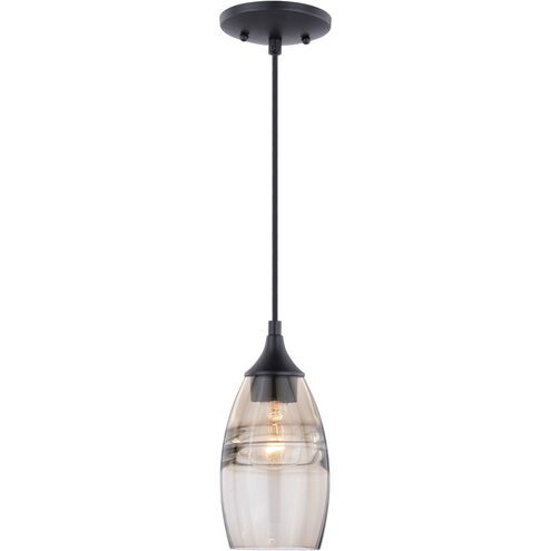 Milano LED 4.75 inch Oil Rubbed Bronze Mini Pendant Ceiling Light