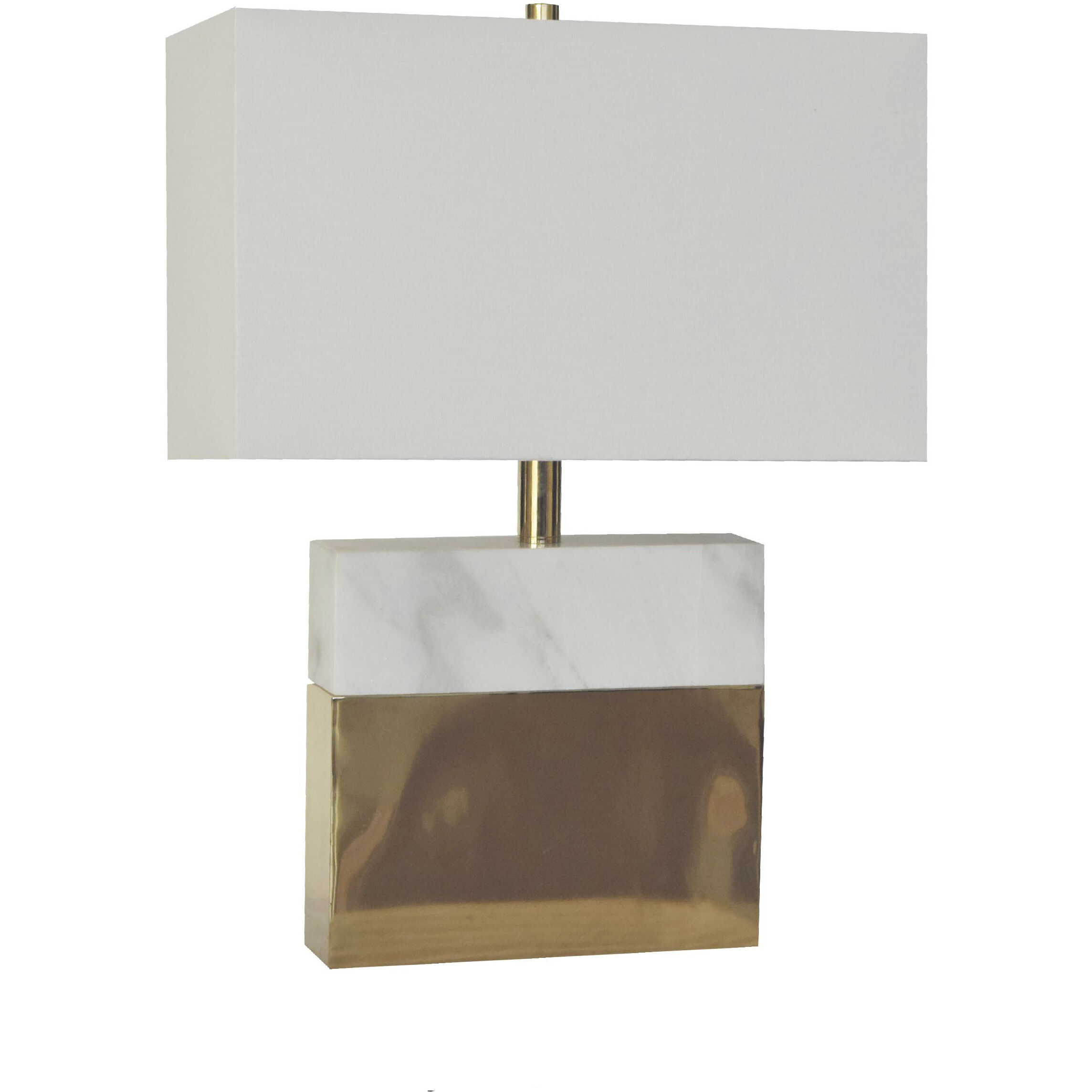 Canada 26.3 inch 100.00 watt Gold Table Lamp Portable Light