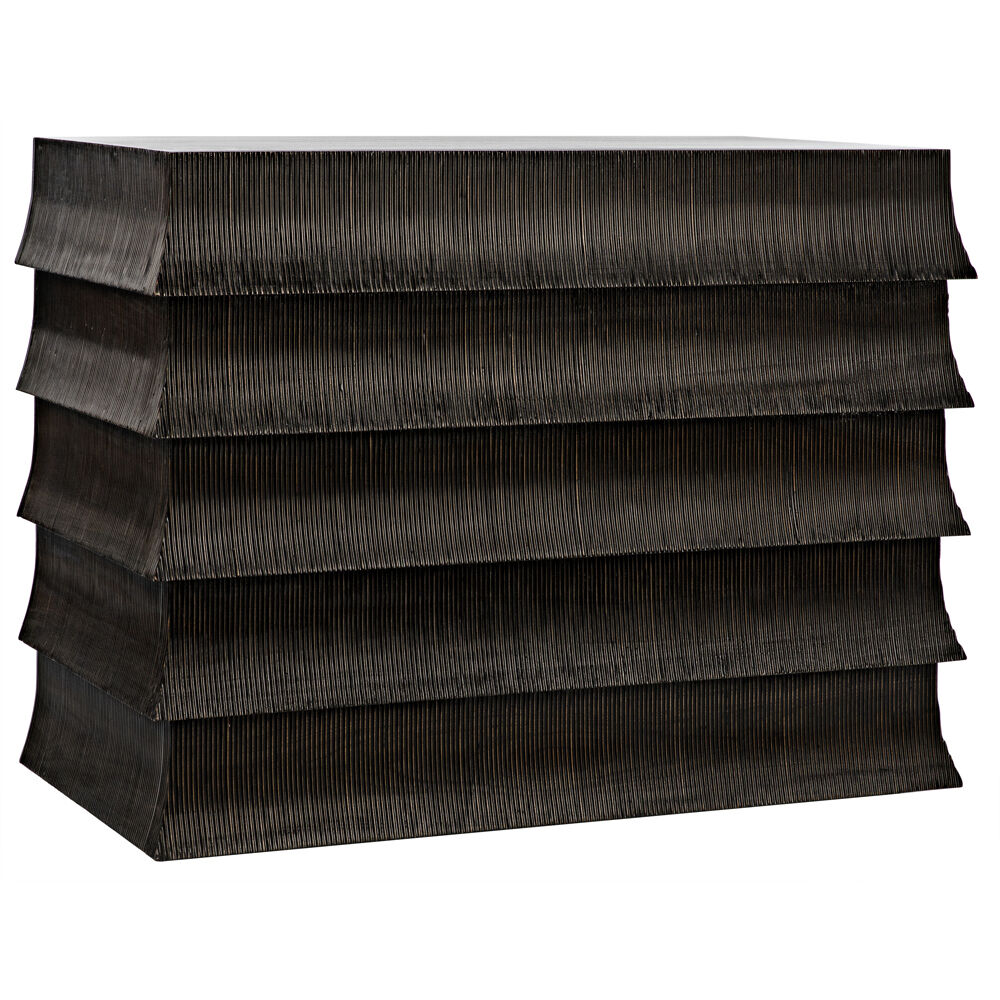 Ava Hand Rubbed Black Dresser