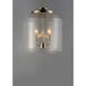 Acadia 3 Light 13.75 inch Satin Nickel Multi-Light Pendant Ceiling Light