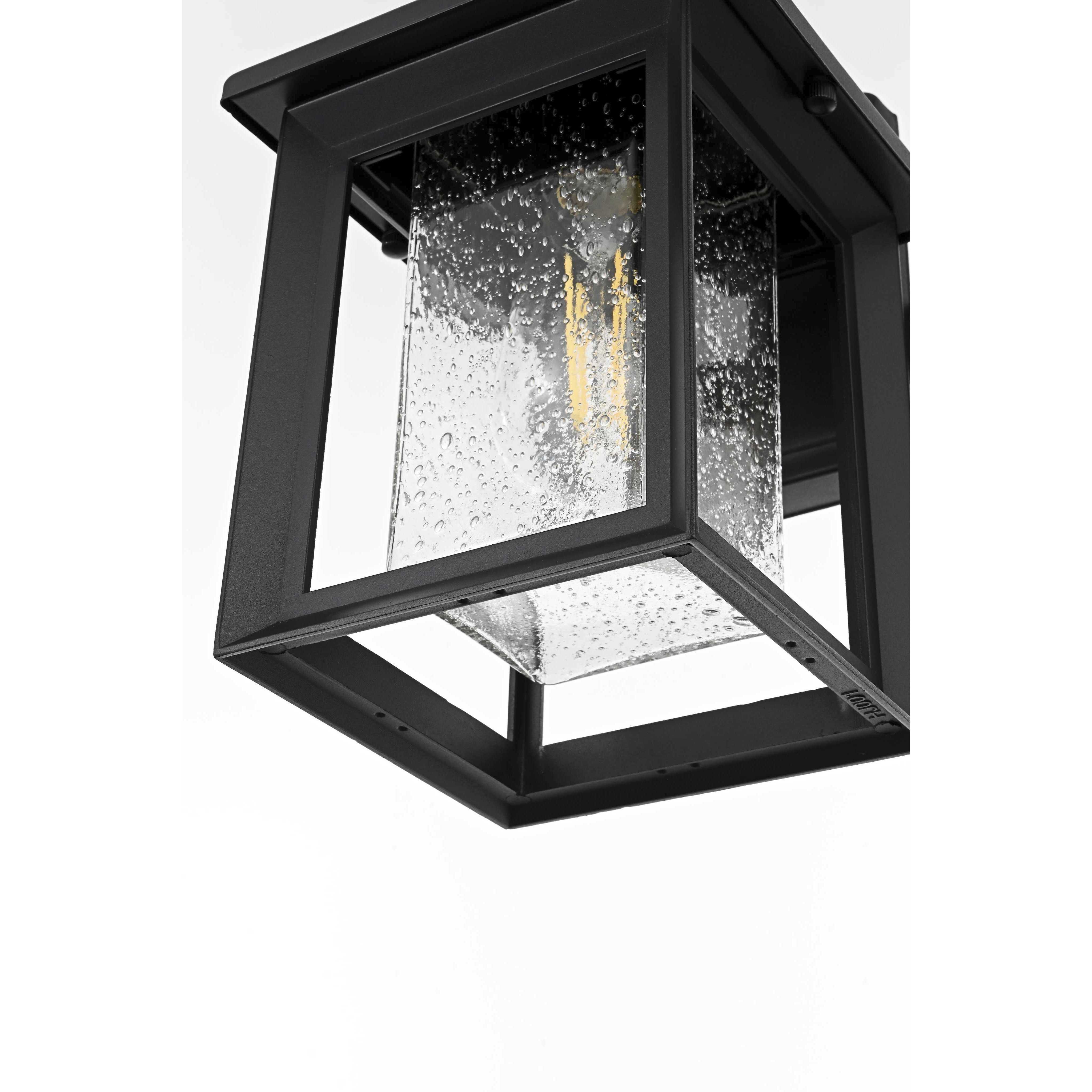 Judson 1 Light 12 inch Black Outdoor Wall Sconce