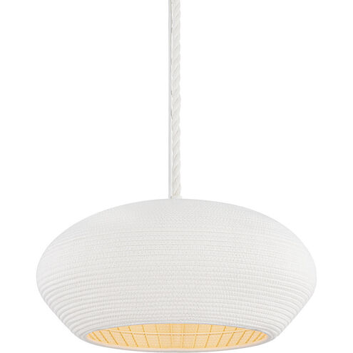 Ferndale 1 Light 24 inch Gesso White Pendant Ceiling Light