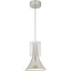 Floe LED 8 inch Polished Nickel Pendant Ceiling Light