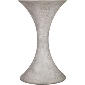 Hourglass Weathered Gray Outdoor Planter