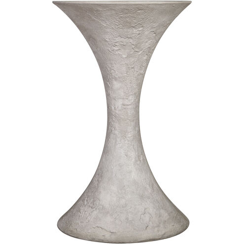 Hourglass Weathered Gray Outdoor Planter