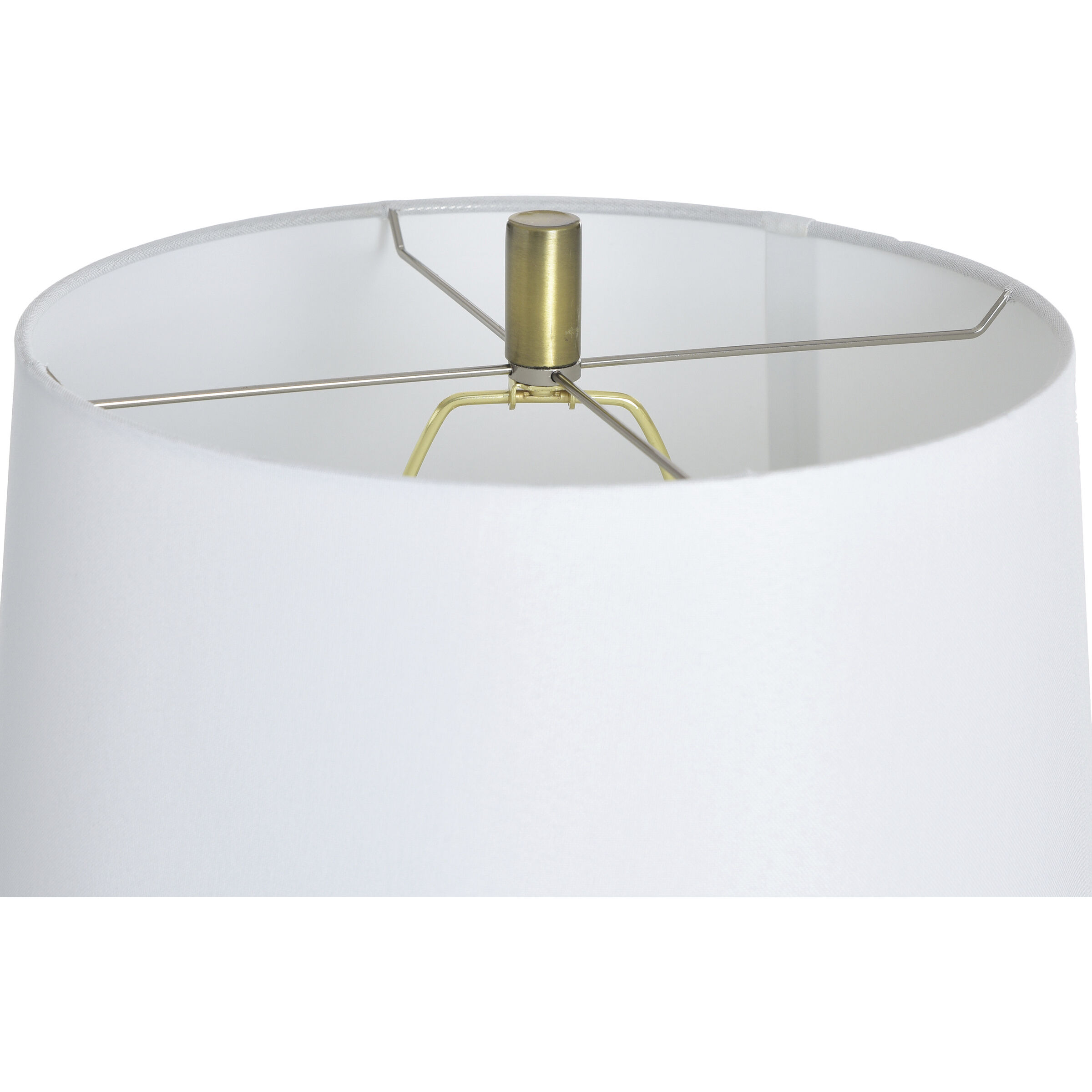 Rowan 33 inch 100 watt Ash and White Table Lamp Portable Light