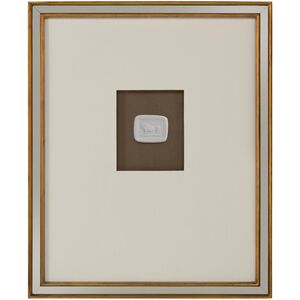 Mahogany Intaglio Vi Wall Decor, 3D