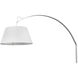 Della 1 Light 18 inch White Sconce Wall Light