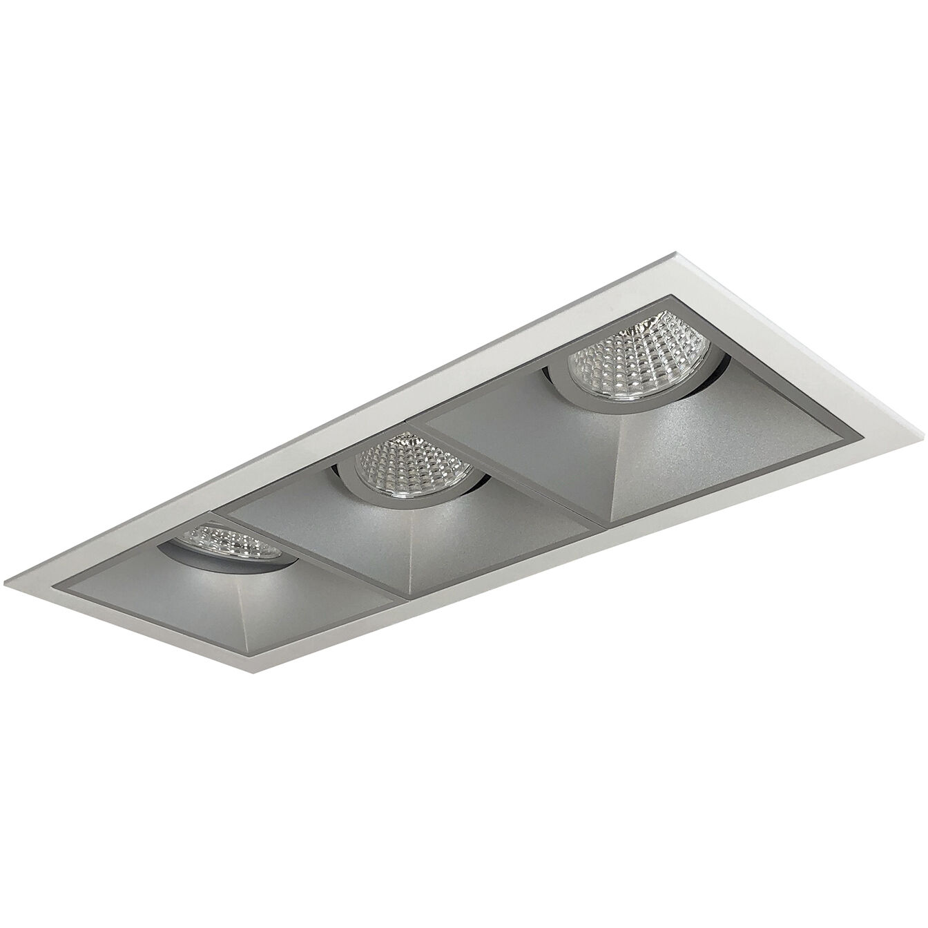 Iolite MLS Matte Powder White/Haze Recessed Trim Set