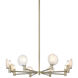 Cloudburst 8 Light 32.38 inch Champagne Gold Pendant Ceiling Light