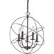 Williamsport 5 Light 18 inch Oil Rubbed Bronze Chandelier Ceiling Light