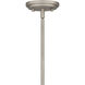 Wynnbrook 6 Light 36 inch Antique Nickel Island Light Ceiling Light